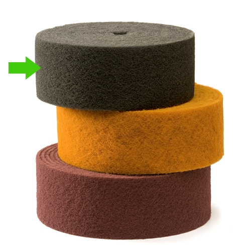 Schuurvlies non-woven S1500 nano fijn 100 mm x 10 meter op rol