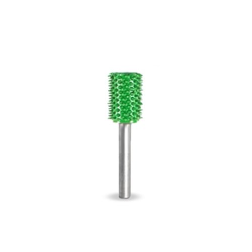 Saburrtooth stiftrasp cilinder groen/grof Ø 6 x 13 mm