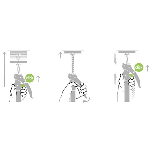 Piher arm + snelspanner voor de Multiprop