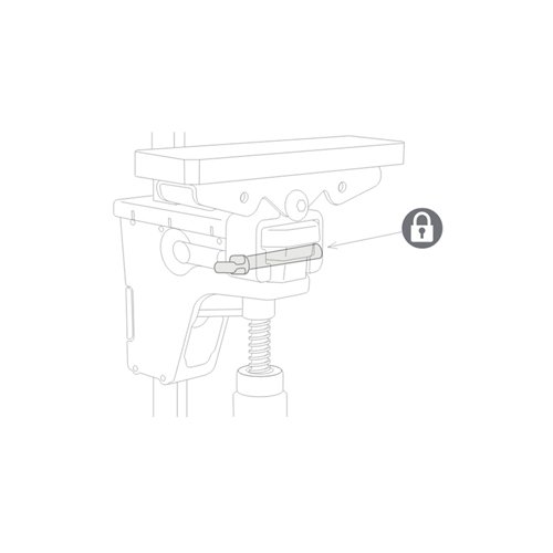 Piher set kantelbare steunen voor de PRL400