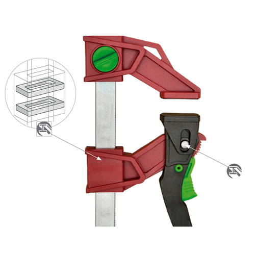 Piher Light Pal snellijmklem 160 mm