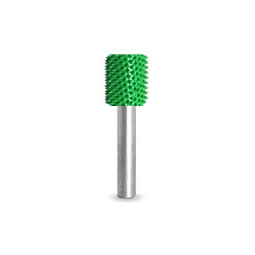 Saburrtooth stiftrasp cilinder groen/grof Ø 13 x 19 mm