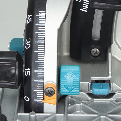 Makita SP6000J1X2 invalcirkelzaag 165 mm 230 V met 2x geleidelinialen