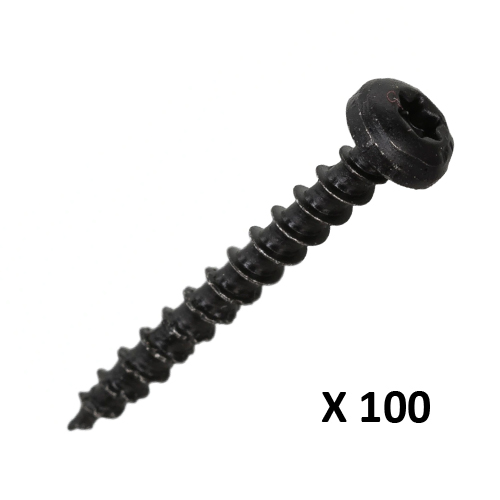 Dynaplus Blackline spaanplaatschroef cilinderkop Torx T20 Ø 4,0 x 30 mm