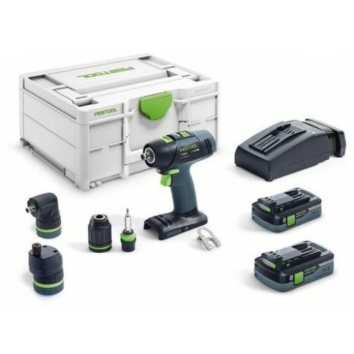 Festool T 18+3 HPC 4,0 i-set accu schroefboormachine