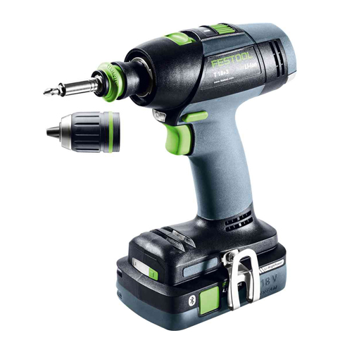 Festool T 18+3 HPC 4,0 i-set accu schroefboormachine