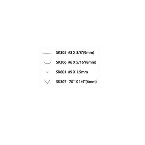 Flexcut SK106 losse lemmets set 5 delig 