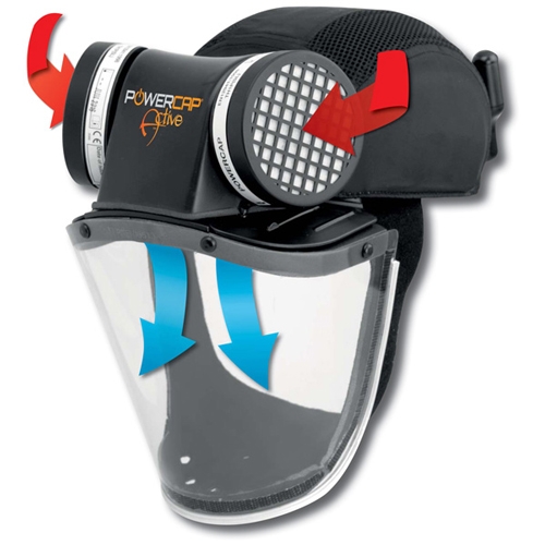 JSP PowerCap Active beschermkap met luchtventilatie