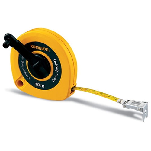 Komelon lug10e rolbandmaat 10 m x 13 mm unigrip swing