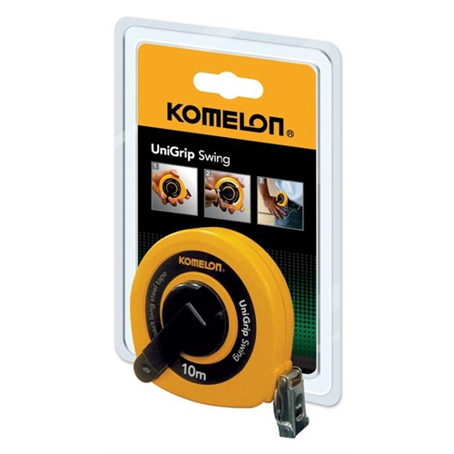 Komelon lug10e rolbandmaat 10 m x 13 mm unigrip swing