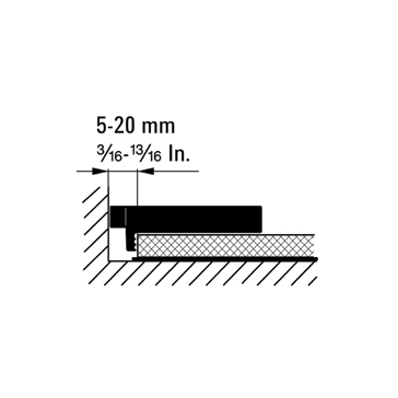 Bessey afstandhouders av2, 4 stuks