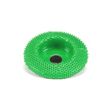 Saburrtooth schijfrasp 50 mm vlak groen/grof - laatste voorraad