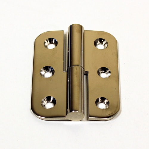 Meubelpaumelle nikkel 50 x 40 mm rechts