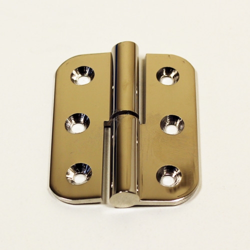 Meubelpaumelle nikkel 50 x 40 mm links