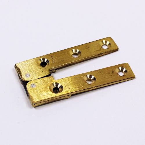 Tafelscharnier messing 15 x 132 mm