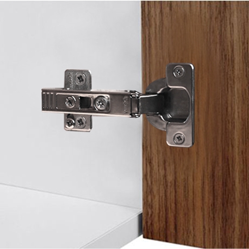 Blum keukenkastscharnier met veer nikkel 110º rechte arm