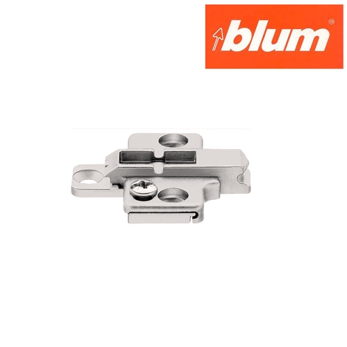 Blum kruismontageplaat 0,0 mm verdikt