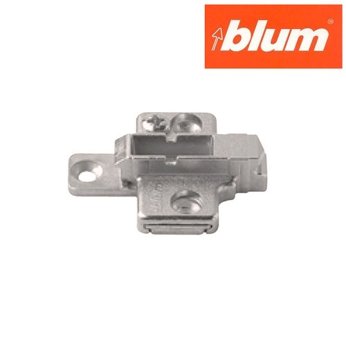 Blum kruismontageplaat 3,0 mm verdikt