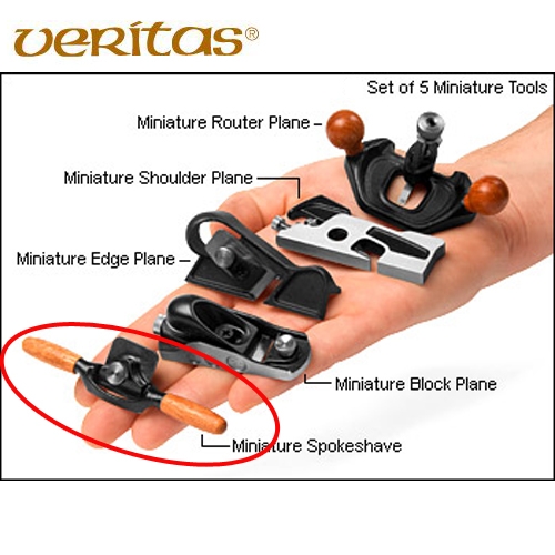 Veritas miniatuur spookschaaf vlak