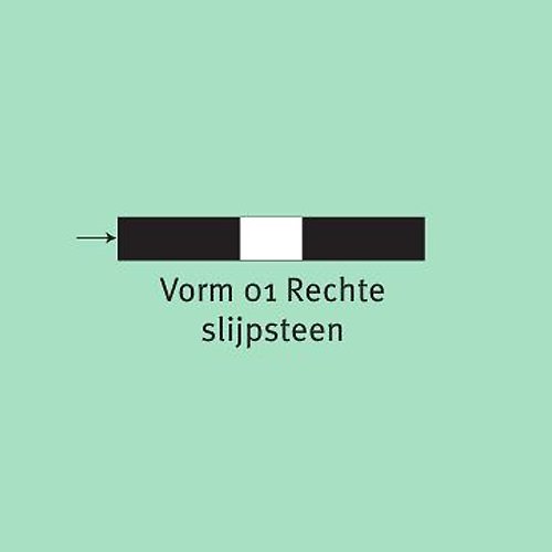 Slijpsteen 01 Ø 150 x 20 x Ø 32 mm | korrel 80 | wit