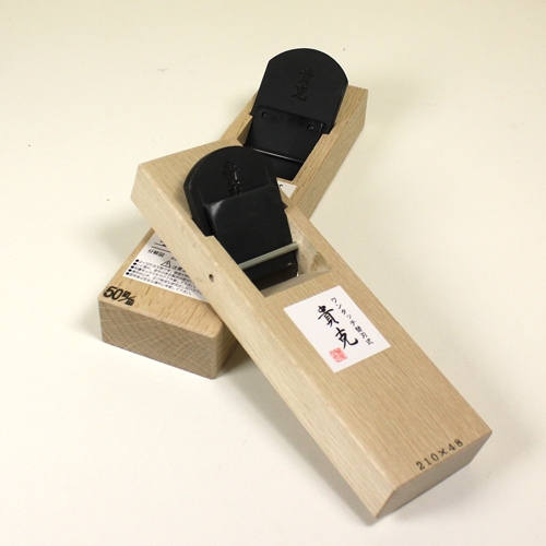 Japanse schaaf wit eiken 48 mm met los snijmes