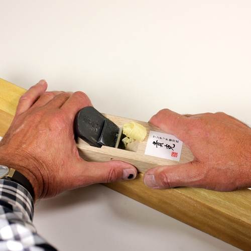 Japanse schaaf wit eiken 58 mm met los snijmes