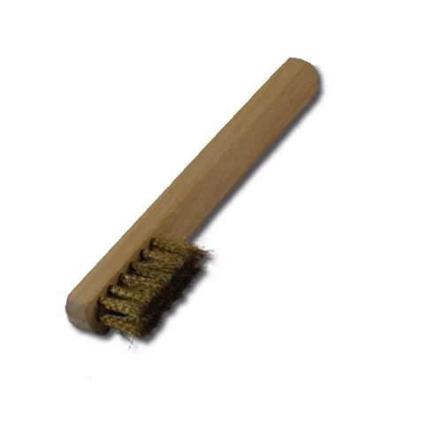 Bougieborstel messing 145 x 15 mm