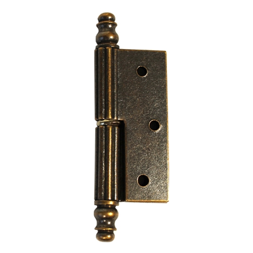 Meubelpaumelle gebronsd 50 x 40 mm met vaasknop links