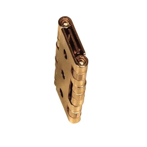 Kamerschermscharnier - dubbel vouw 50 x 30 mm vermessingd