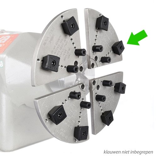 Teknatool set van 16 buffers voor cole en mini cole klauwen