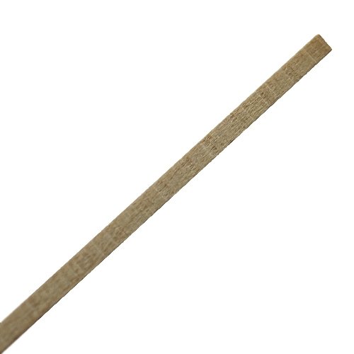 Inleglijst fineer blank hout licht, 3 x 1000 mm
