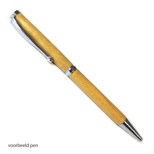 Twist pen chroom 7 mm, 5 stuks