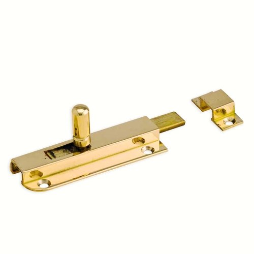 Profielschuif vlak messing 25 x 60 mm