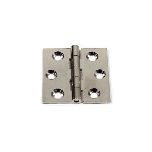 Meubelscharnier 30 x 30 mm nikkel