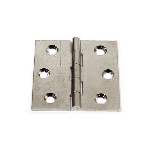 Meubelscharnier 40 x 40 mm nikkel