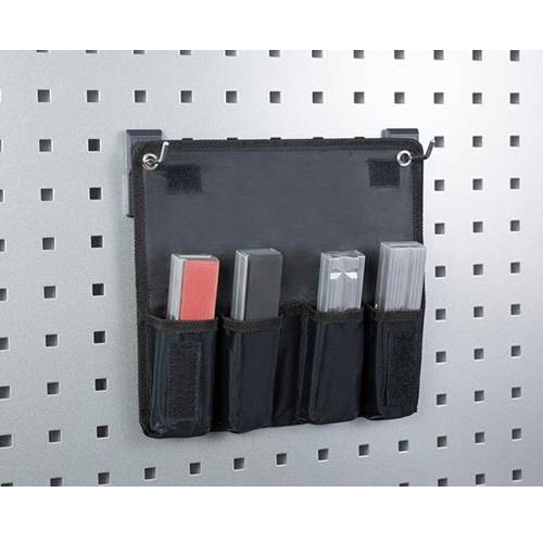 Heuer set magnetische beschermbekken voor 120 mm bankschroef 4-delig