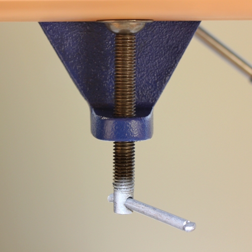 Peaktool meubelmakers bankschroef 150 mm met tafelklem