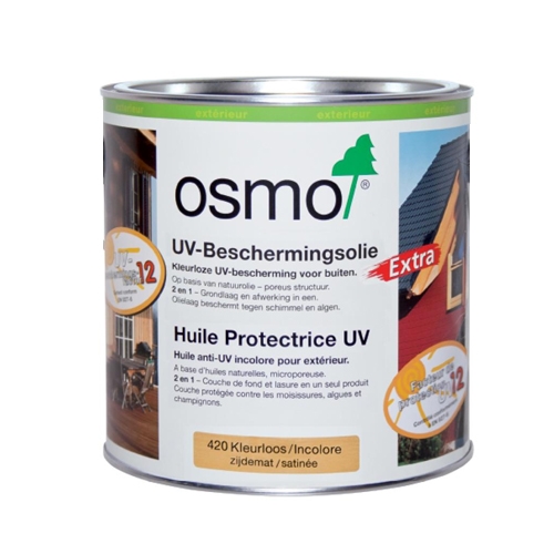 Osmo UV-beschermingsolie 'Extra' 420 kleurloos 750 ml