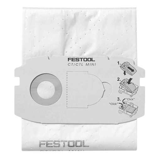 Festool selfclean filterzak SC FIS-CT MINI/5
