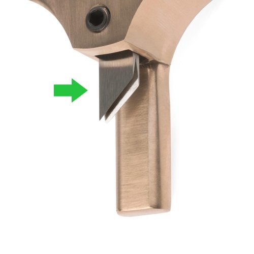 Ibex mesjes voor 'Purfling groove cutter', 2 stuks