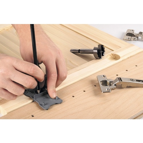 Wolfcraft boor en boormal voor kastscharnieren