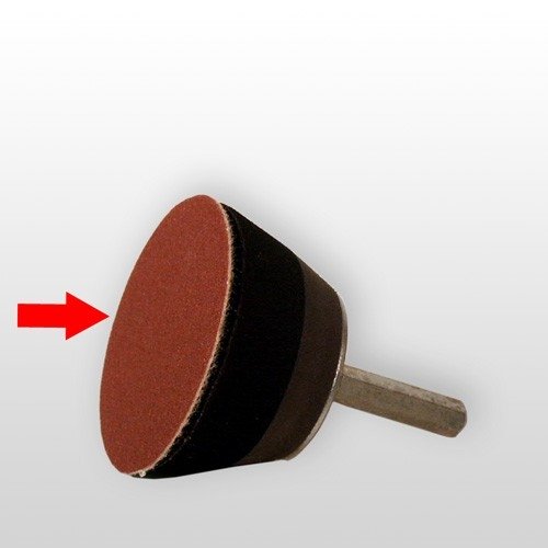 Schuurschijven Ø 50 mm korrel 320, 10 stuks