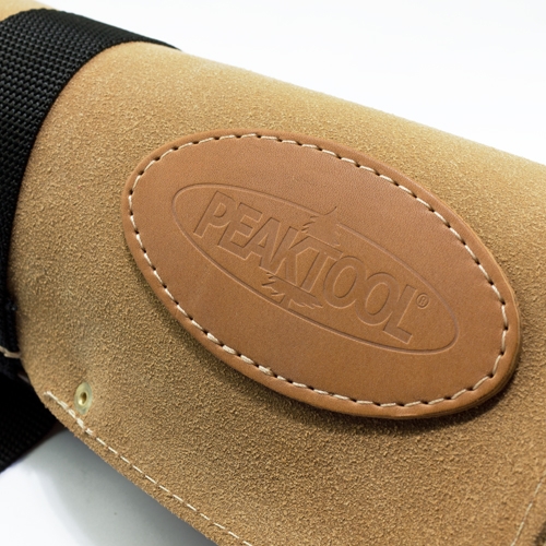 Peaktool lederen foudraal 20-vaks voor hakbeitels