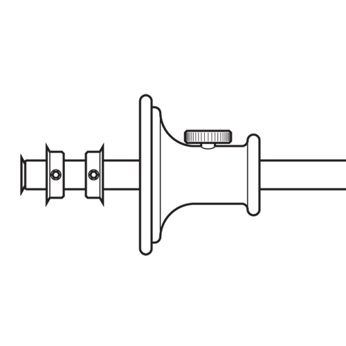 Veritas set van 2 mortise gauge heads en 1 balansring voor kruisstaal