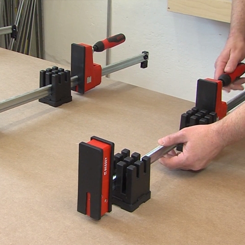 Bessey lijstenklem hulpstukken, 4 stuks