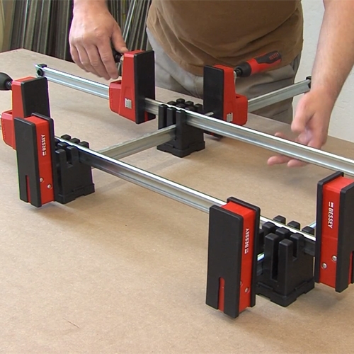 Bessey lijstenklem hulpstukken, 4 stuks