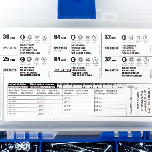 Kreg assortiment koffer schroeven Start