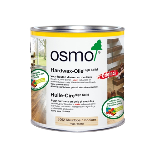 Osmo hardwax olie 3062 kleurloos mat 750 ml