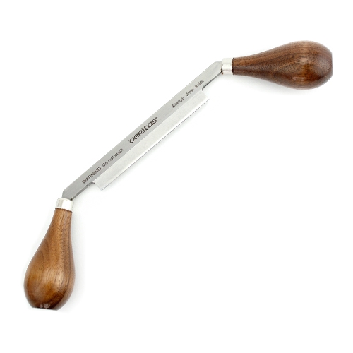 Veritas trekmes recht 100 mm met gebogen handvatten