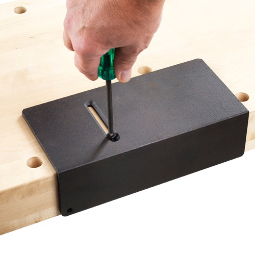 Sjöbergs universele hoekaanslag / aambeeld voor werkbank